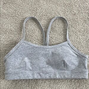 ALO Yoga Gray Sports Bra